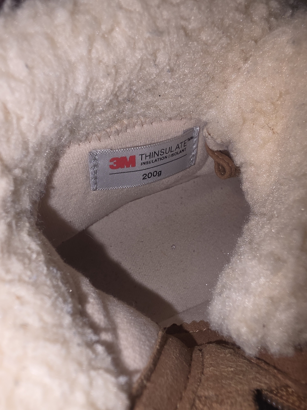 UGG Kids' Terretrail Cozy Lace Suede Faux-Shearling Chestnut Ankle Boots Size 4 - Picture 6 of 7